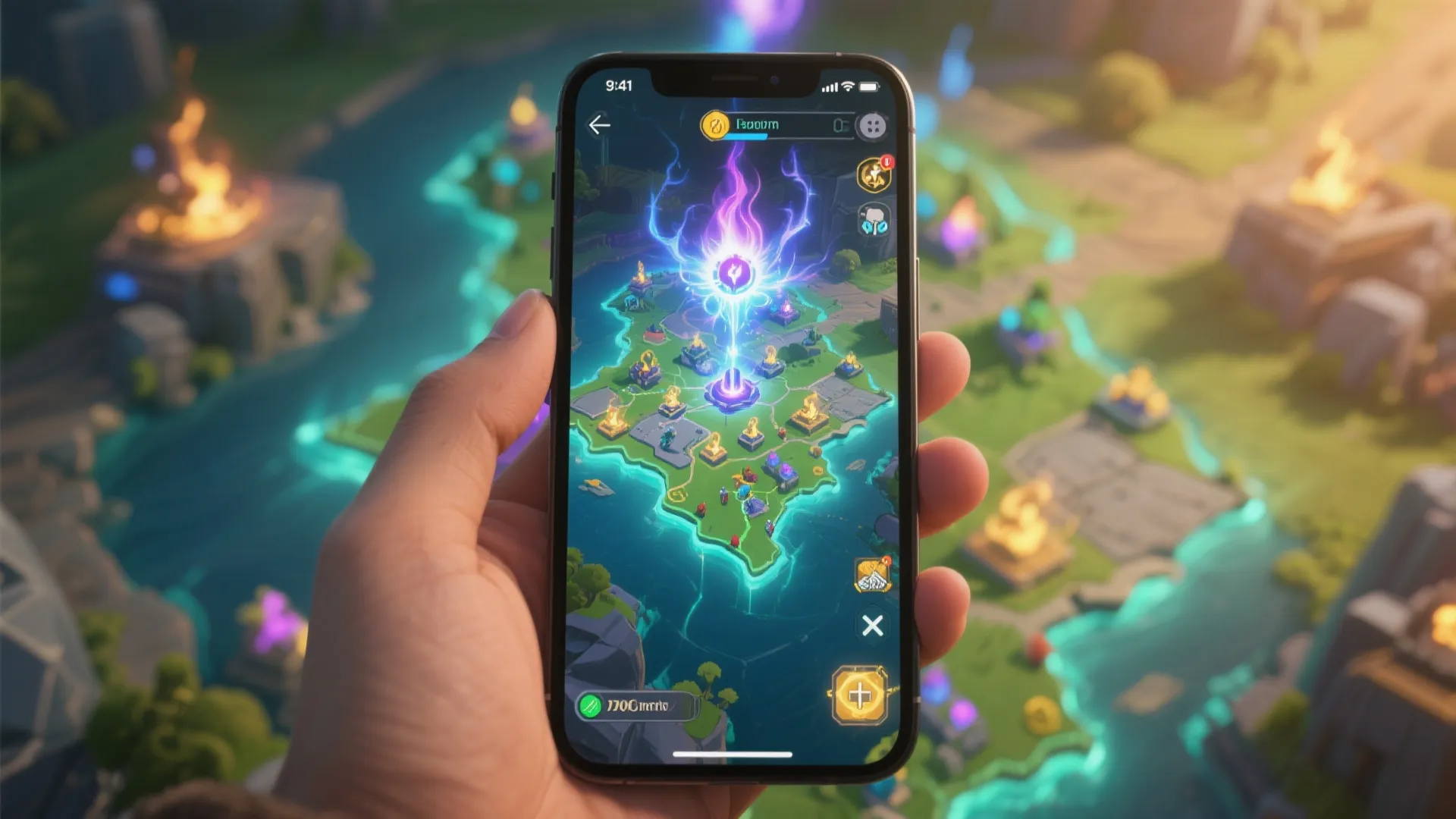 英雄联盟手游实机画面